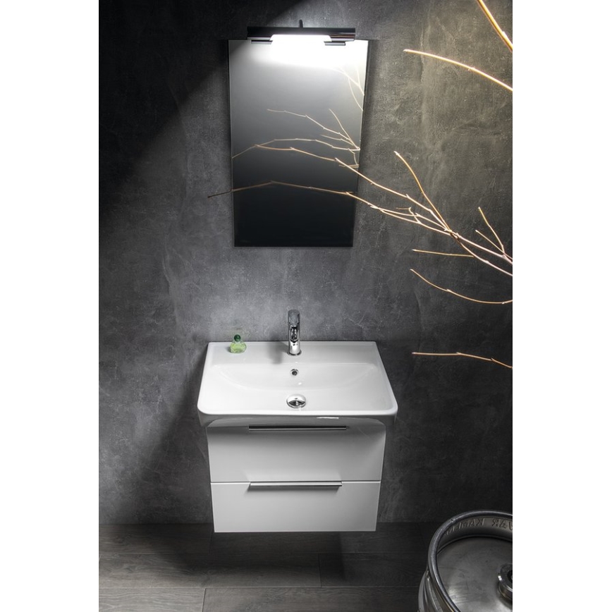 Bruckner - Inset basin NEON 60x41,5 cm ceramics/white