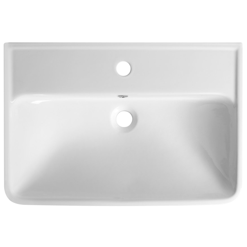 Bruckner - Inset basin NEON 60x41,5 cm ceramics/white