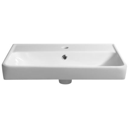 Bruckner - Inset basin NEON 60x41,5 cm ceramics/white