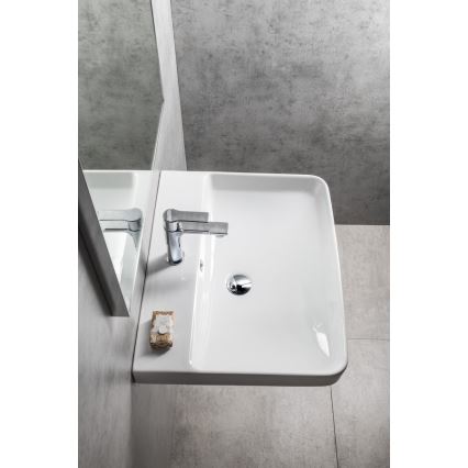 Bruckner - Inset basin NERON 60x48 cm white