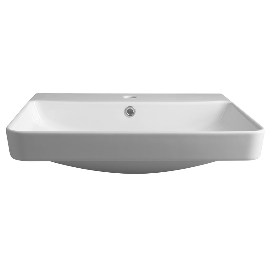 Bruckner - Inset basin NERON 60x48 cm white