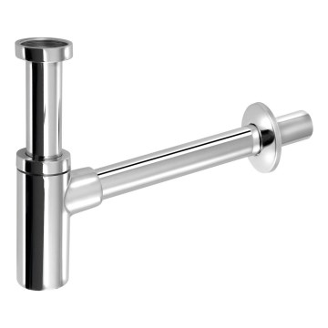 Bruckner - Round basin trap DN32 shiny chrome