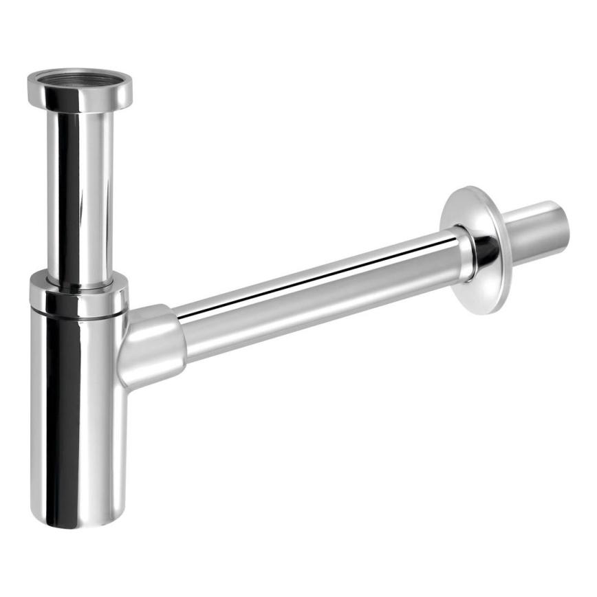 Bruckner - Round basin trap DN32 shiny chrome