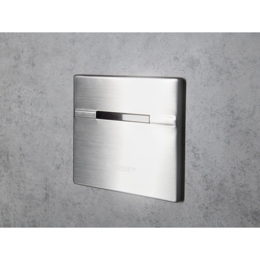 Bruckner - Sensor urinal flusher 6V DC/4xAA stainless steel