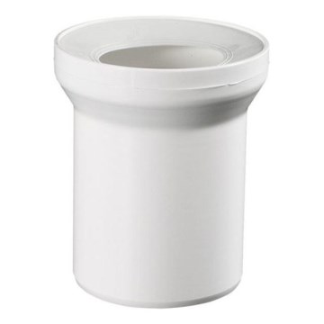 Bruckner - Straight toilet pan connector 25 cm white