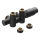 Bruckner - Thermostatic connection set for central connection WICHER COMBI matte black