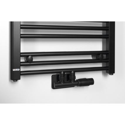 Bruckner - Thermostatic connection set for central connection WICHER matte black