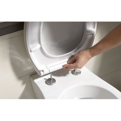 Bruckner - Toilet seat SoftClose FULDA SLIM white