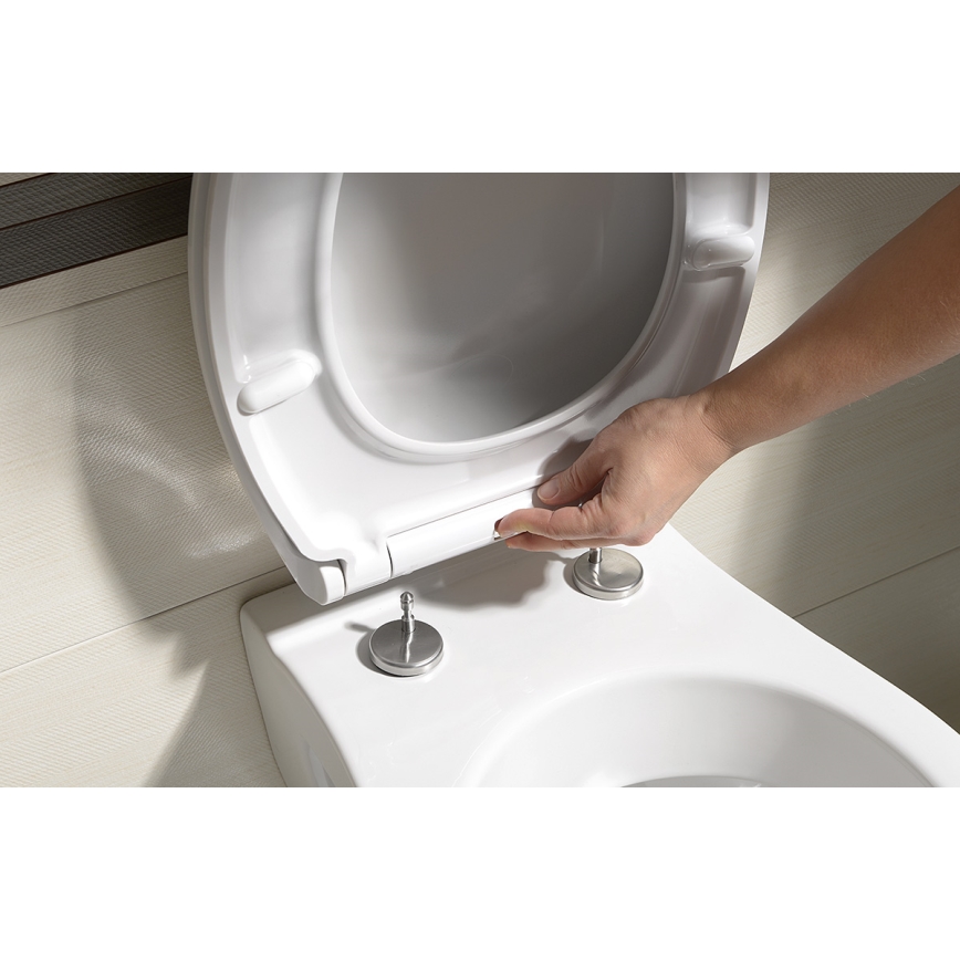 Bruckner - Toilet seat SoftClose FULDA SLIM white