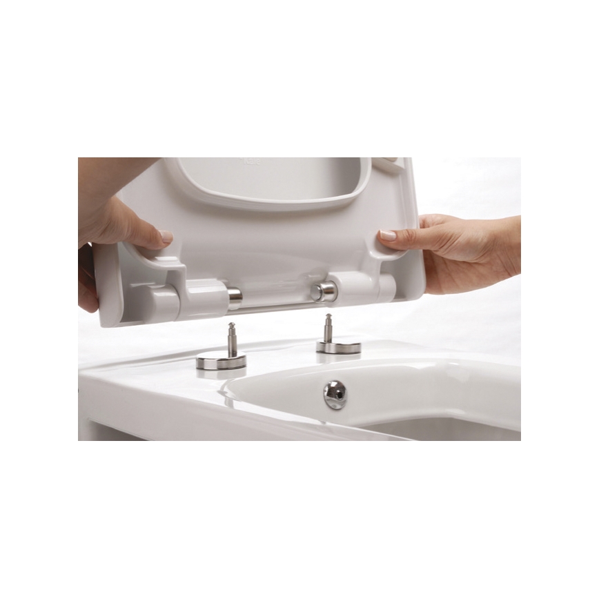 Bruckner - Toilet seat SoftClose FULDA SLIM white