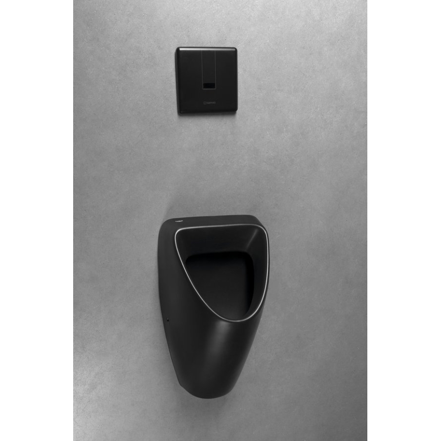 Bruckner - Urinal SCHWARN rear inlet, rear waste ceramics/matte black