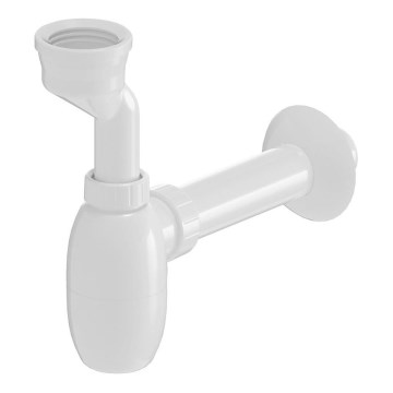 Bruckner - Urinal siphon with cuff DN40 white