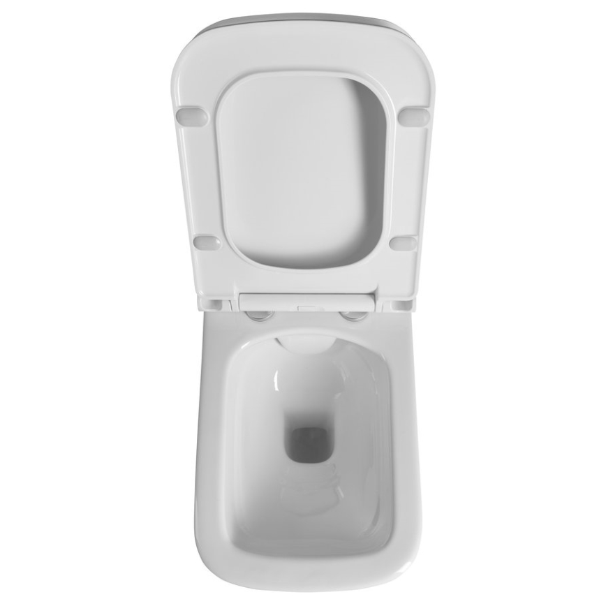 Bruckner - Wall-hung toilet Rimless WALTER ceramics/white