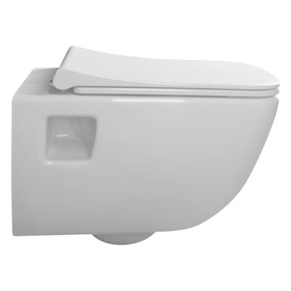 Bruckner - Wall-hung toilet Rimless WALTER ceramics/white