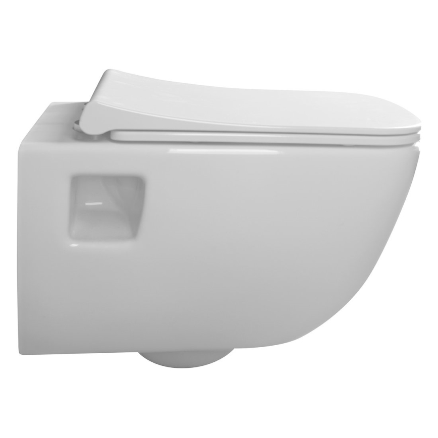 Bruckner - Wall-hung toilet Rimless WALTER ceramics/white