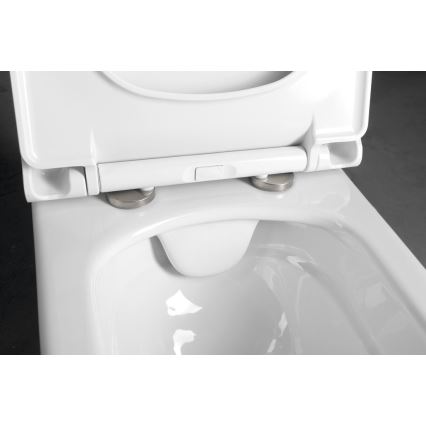 Bruckner - Wall-hung toilet Rimless WALTER ceramics/white