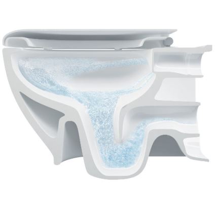 Bruckner - Wall-hung toilet Rimless WALTER ceramics/white