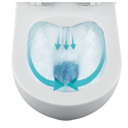 Bruckner - Wall-hung toilet Rimless WALTER ceramics/white