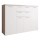 BRUNO Chest of Drawers Sonoma Oak/White