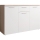 BRUNO Chest of Drawers, Sonoma Oak/White
