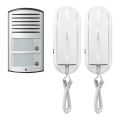 Bticino 366821 - Doorbell for 2 apartments + input panel LINEA 2000