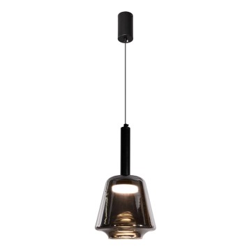 BUENO cable pendant 1xGX53/9W/230V Ø 18 cm smoked black