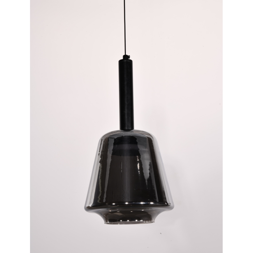 BUENO cable pendant 1xGX53/9W/230V Ø 18 cm smoked black
