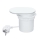 Built-in power outlet with 20W wireless charging, 1x AC outlet + USB-A & USB-C, white