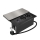 Built-in power outlet with 65W wireless charging, dual AC sockets + USB-A + USB-C