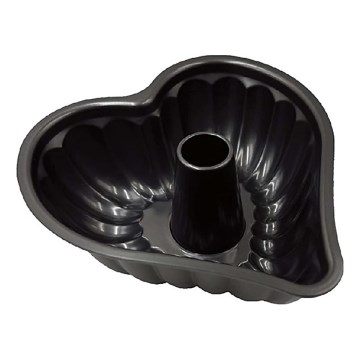 Bundt pan TORO heart/black