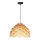 BURGO cable-hung pendant, 1x E27/60W/230V, Ø 50 cm