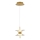 BUTTERFLY Cable-Suspended LED Chandelier 2xLED/5W/230V 3000K, Gold
