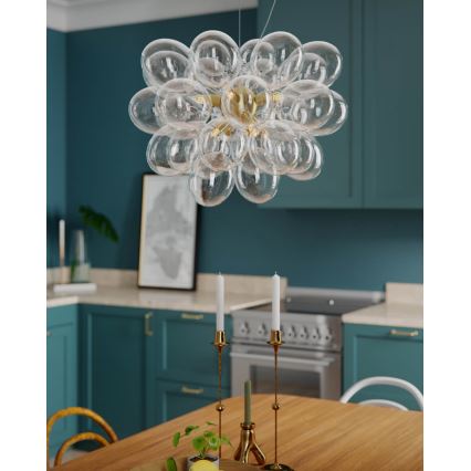 ByRydens - GROSS cable pendant light 8xG9/5W/230V clear