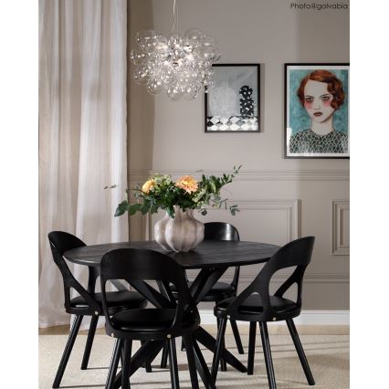 ByRydens - Chandelier on a string GROSS 8xG9/4W/230V clear d. 50 cm