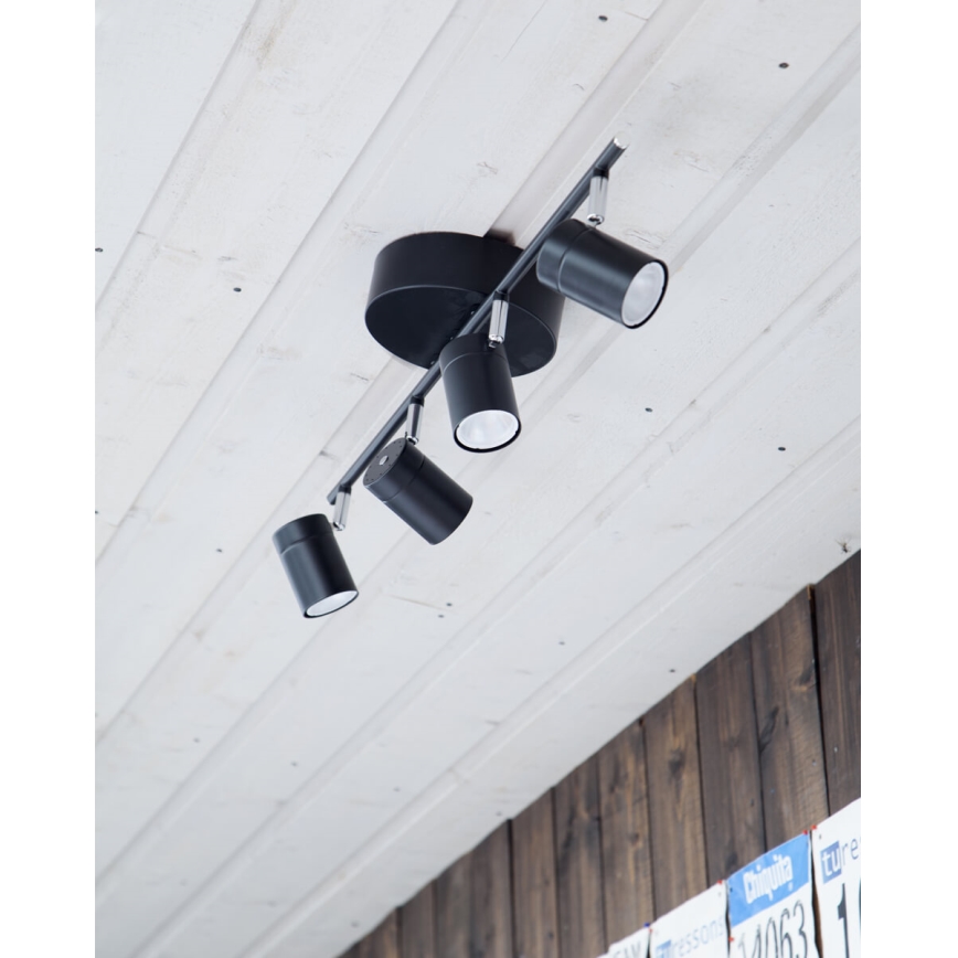 ByRydens - Spotlight CORRECT 4xGU10/7W/230V black