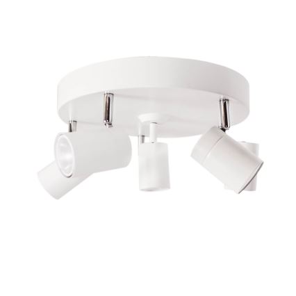ByRydens - CORRECT Spotlight 5xGU10/7W/230V, White, Ø 30 cm