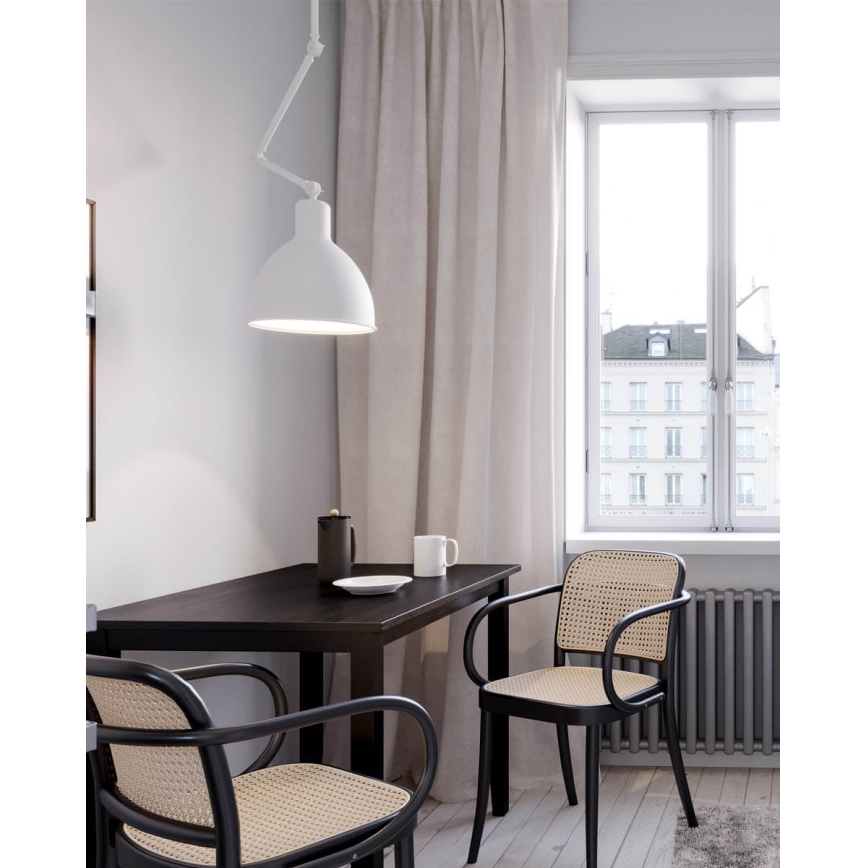 ByRydens - BAZAR Rod-Mounted Chandelier 1xE27/5W/230V White