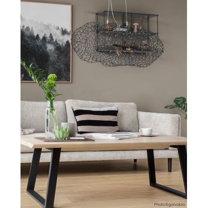 ByRydens - LED Chandelier on a string HAYDEN LED/15W/230V black