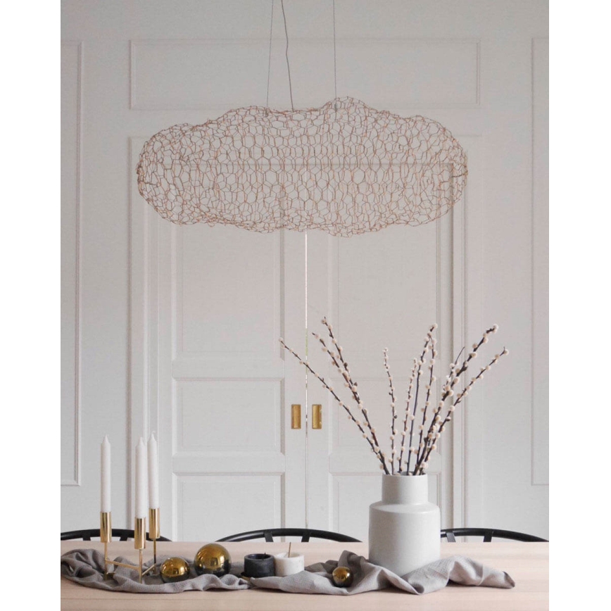 ByRydens - LED Chandelier on a string HAYDEN LED/15W/230V gold