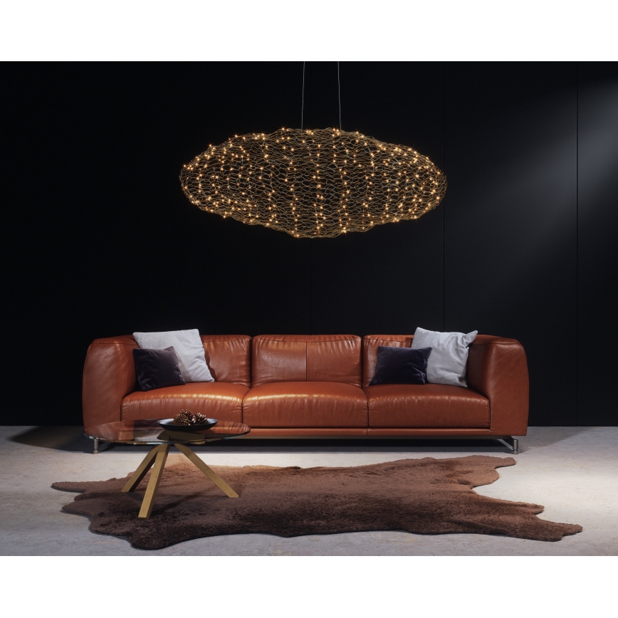 ByRydens - LED Chandelier on a string HAYDEN LED/20W/230V gold