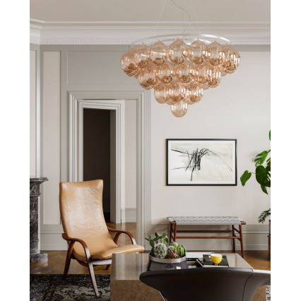 ByRydens - Cable-suspended chandelier GROSS GIANT 8xE27/8W/230V