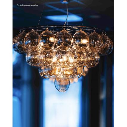 ByRydens - Cable-suspended chandelier GROSS GIANT 8xE27/8W/230V