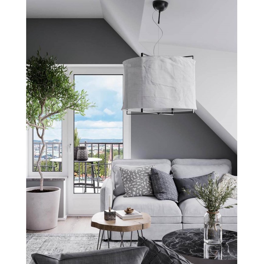 ByRydens - SOFTY cable-suspended pendant 1xE27/5W/230V