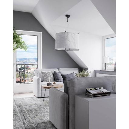 ByRydens - SOFTY cable-suspended pendant 1xE27/5W/230V