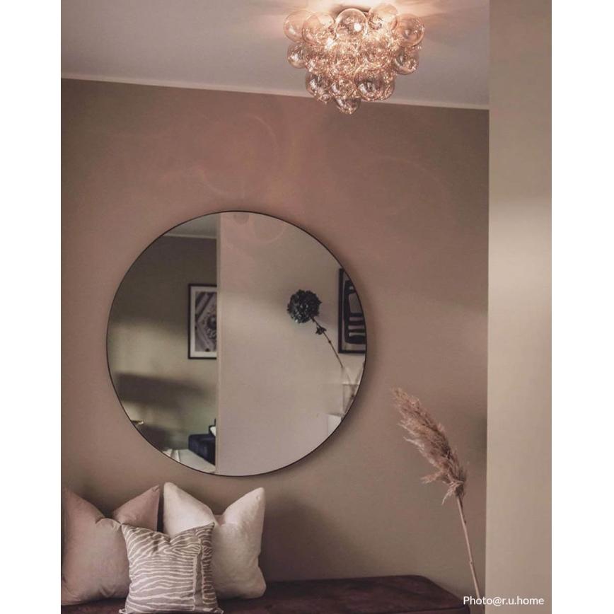 ByRydens - Ceiling light GROSS 6xG9/5W/230V smoky/brown d. 50 cm