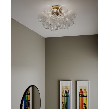 ByRydens - GROSS Ceiling Light 6x G9/5W/230V, Clear, dia. 50 cm
