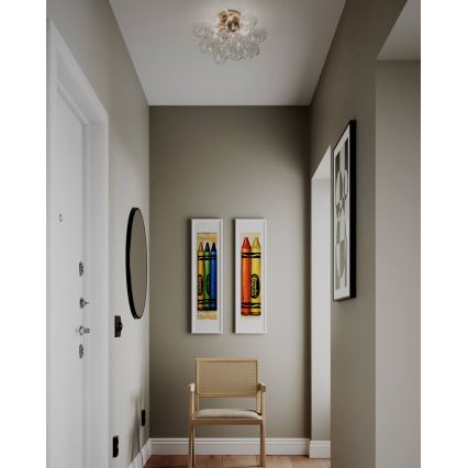 ByRydens - GROSS Ceiling Light 6x G9/5W/230V, Clear, dia. 50 cm