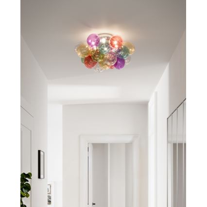 ByRydens - GROSS Ceiling Light 6xG9/5W/230V, Multicolored, Ø 50 cm