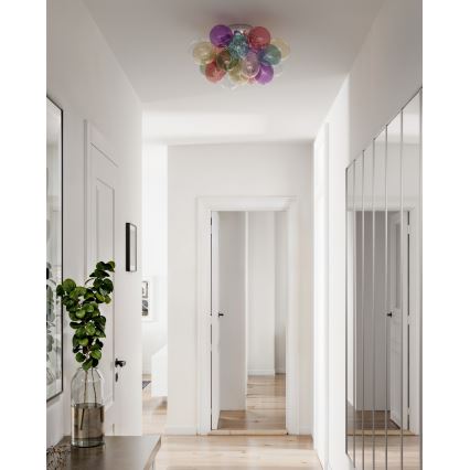 ByRydens - GROSS Ceiling Light 6xG9/5W/230V, Multicolored, Ø 50 cm