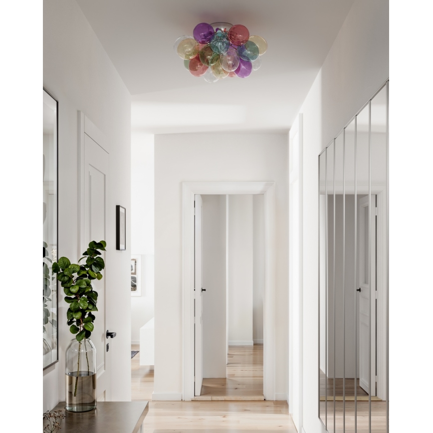 ByRydens - GROSS Ceiling Light 6xG9/5W/230V, Multicolored, Ø 50 cm
